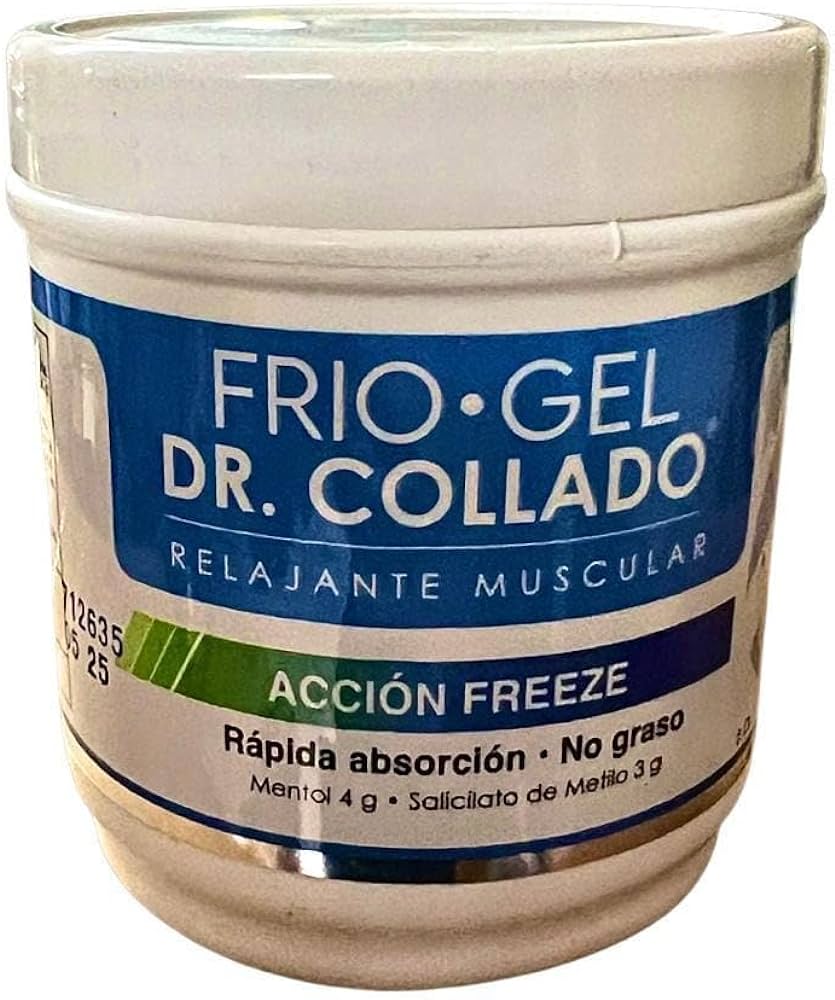Frio Gel Dr Collado, Muscle Relaxant Action Freeze