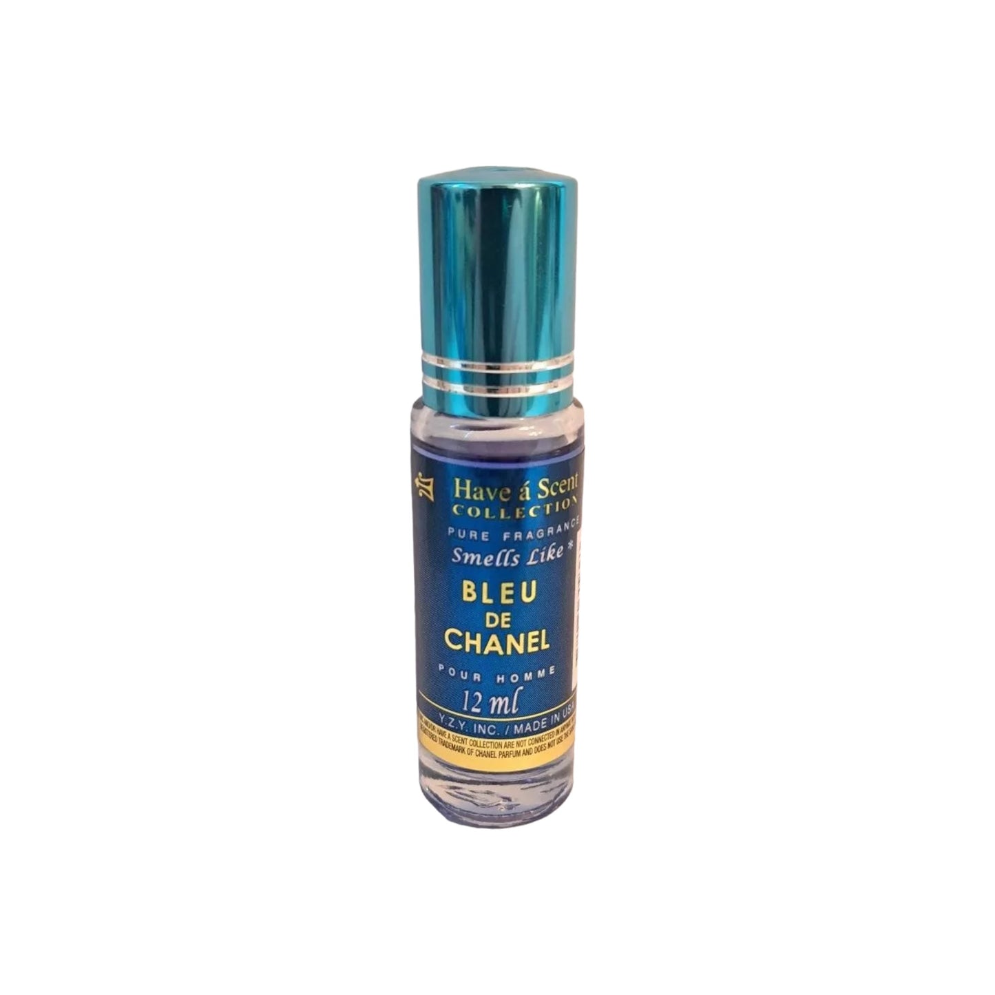 Bleu de Chanel Roll-On Oil Perfume For Men Pure Fragrance