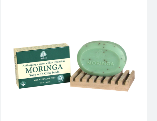 Moringa Soap With Chia Seeds
