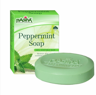 Peppermint Soap Madina 100% Vegetable