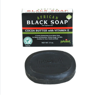 Wholesale Jabon Organic African Black Soap Pack of 12