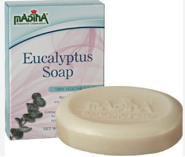 Wholesale Eucalyptus Soap Madina 100% Vegetable (Pack of 12)