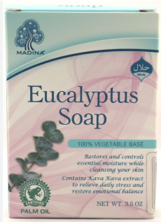 Wholesale Eucalyptus Soap Madina 100% Vegetable (Pack of 12)