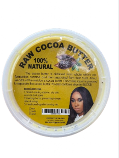 RAW COCOA BUTTER 100% NATURAL
