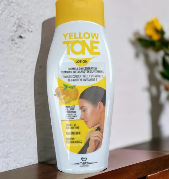 Wholesale YellowTone Lotion Concentrated Vitamin C E & Beta Carotene 450ML (pack of 6)