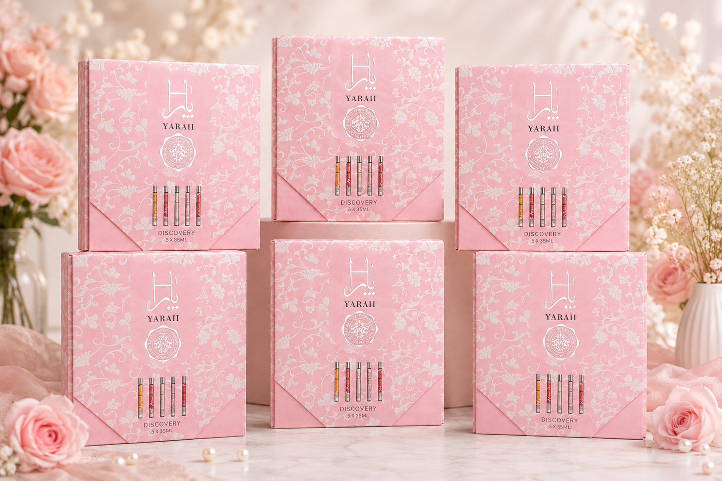 wholesale Yaraii Discovery Set Wholesale Pack – 6 Units (5 x 35 ml Each Set)