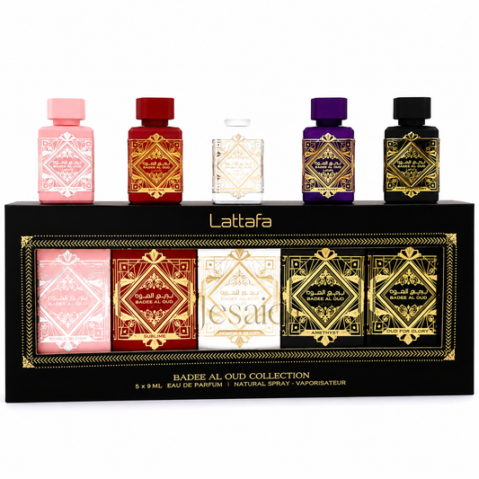Lattafa Bade'e Al Oud Collection | Set of 5 Miniature Fragrances