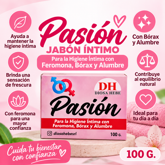Diosa Hebe Pasión Intimate Hygiene Soap – 100g