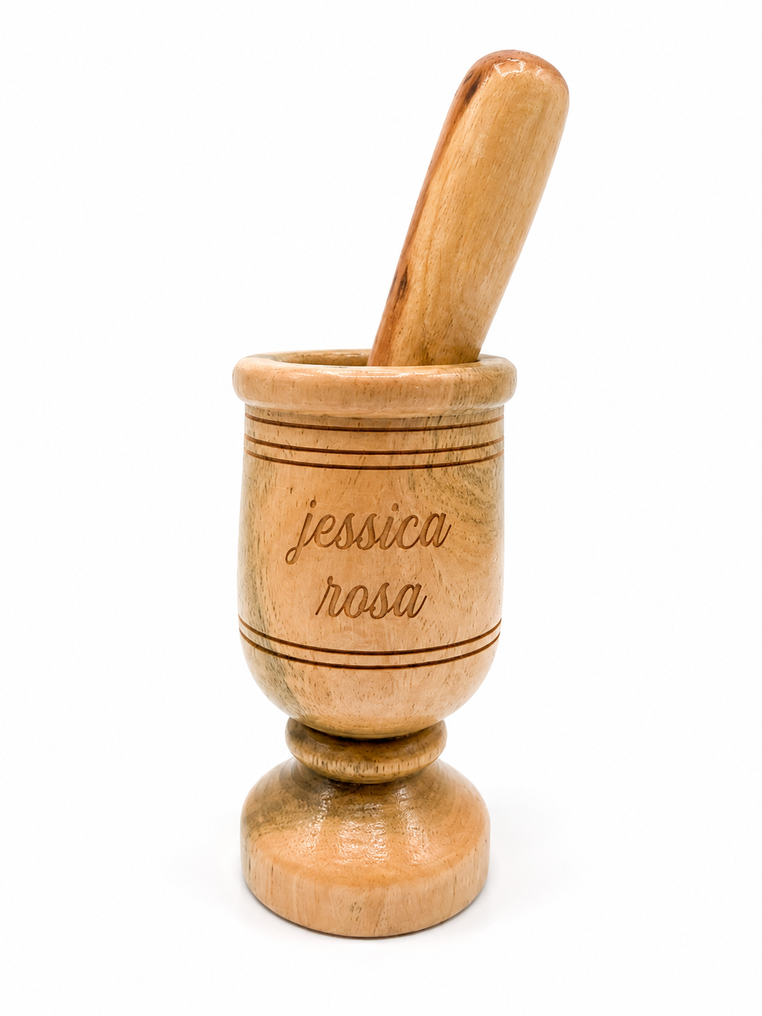 Artisan Dominican Wooden Mortar & Pestle – The Authentic "Pilón" 🇩🇴🍳