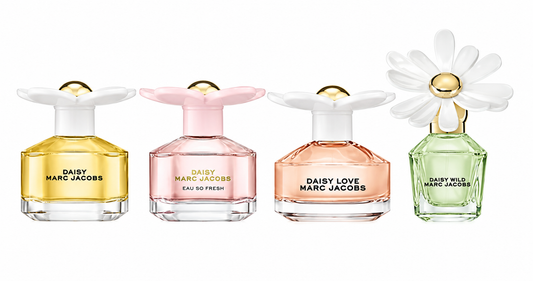 Marc Jacobs Daisy & Perfect Miniature Fragrance Set (Luxury 4-Piece Set)