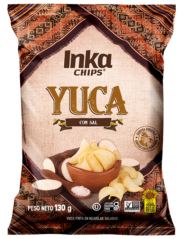 Inka Chips YUCA con sal 130gr (pack of 2)