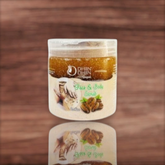 Wholesale Dhiin Dhiin Coffe Face and Body Scrub (Pack 6)