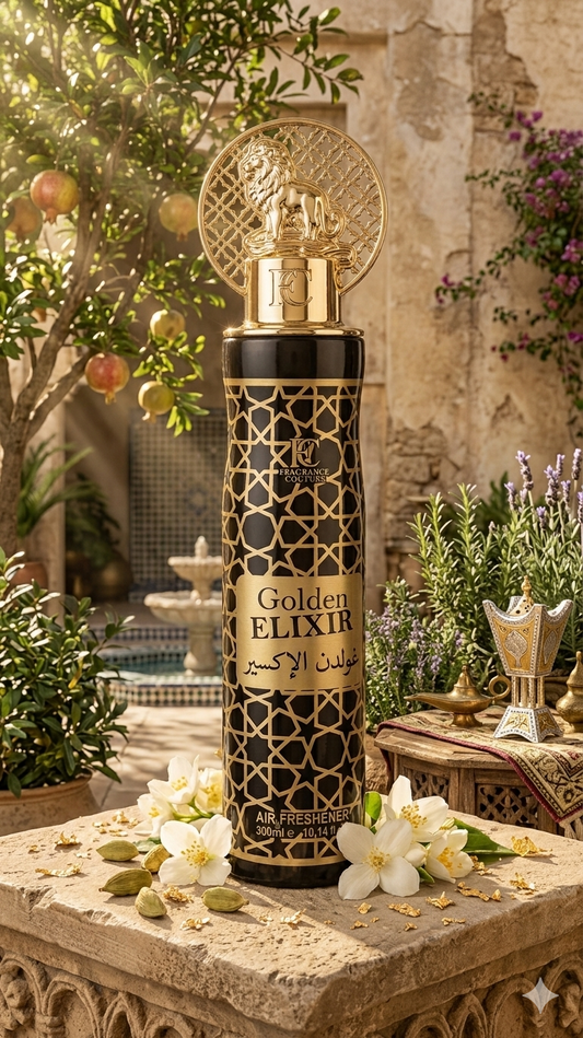 Golden Elixir - Premium Air Freshener (300ml)