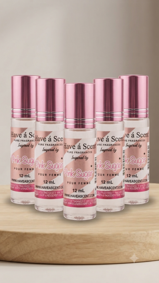 Roll-On Oil Perfume Inspired by "Pink Sugar" - 12ml | Sweet & Captivating Women's Fragrance