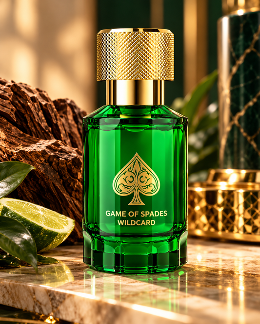 Mini Game of Spades Wildcard Green Perfume