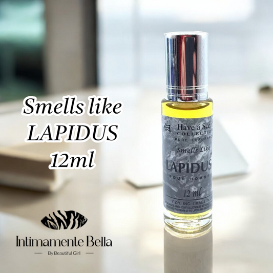 Lapidus Roll-On Oil Perfume For Men 12ml Pure Fragrance Oil