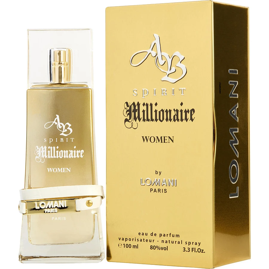 Wholesale Eau de Parfum Millionaire Spirit Lomani Paris Women 100ML Pack of 12
