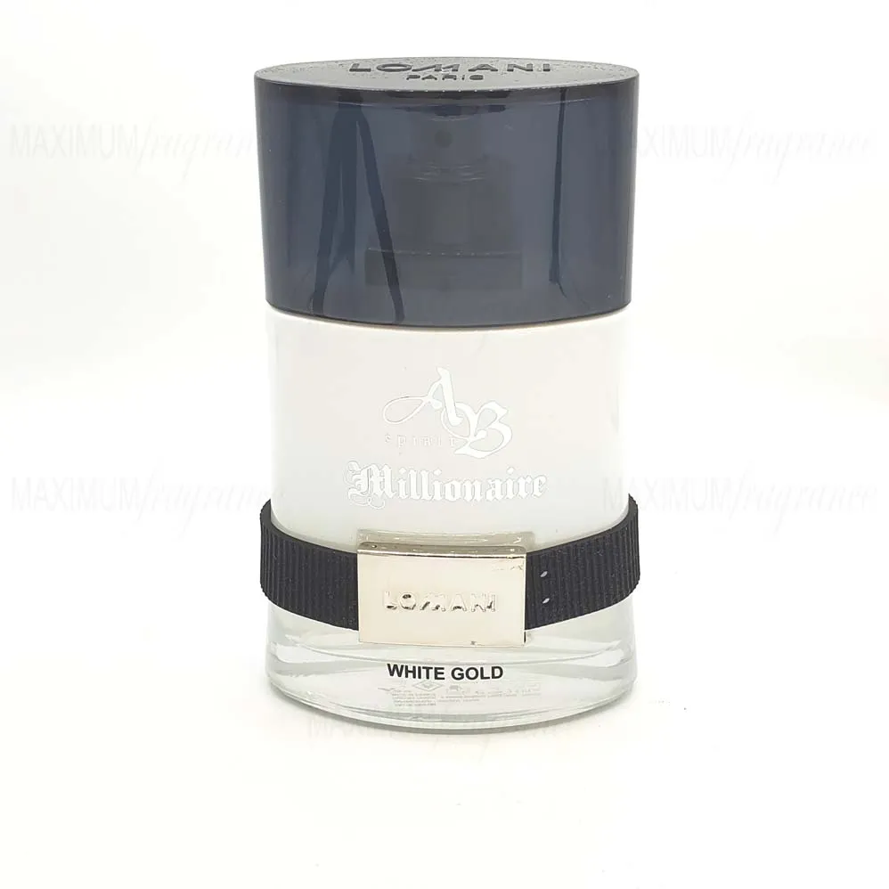 Wholesale Millionaire Spirit Lomani White Gold 100ML Pack of 12