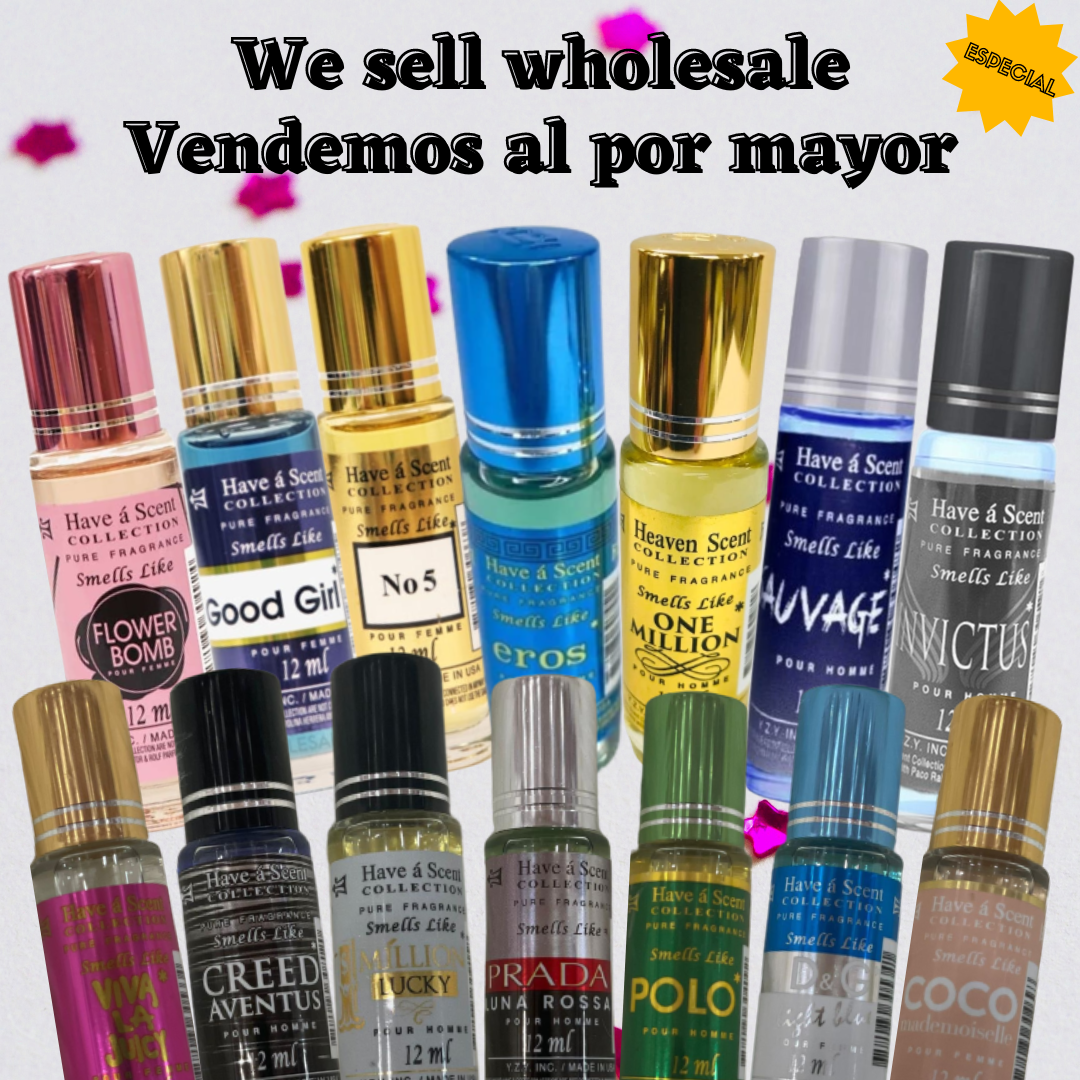 Wholesale Packages of Oil-Based Perfumes – Intimamente Bella
