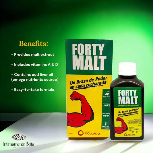 ⭐ Forty Malt by Collado – Nutritional Malt Supplement (8 oz)