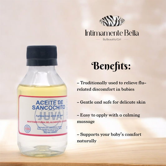 Aceite de Sancochito (Juva) – Traditional Care for Babies