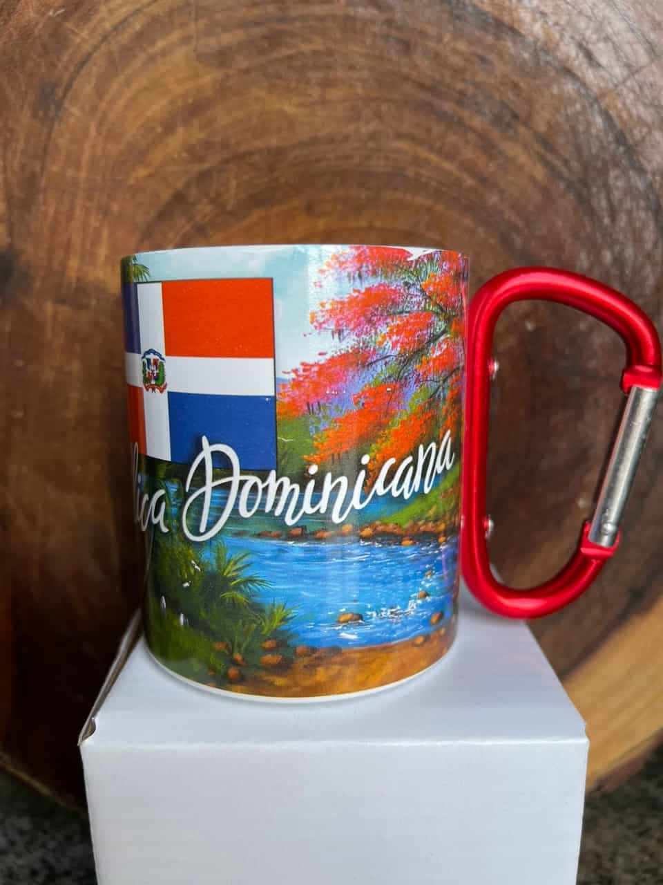 Taza termica de Republica Dominicana 6oz