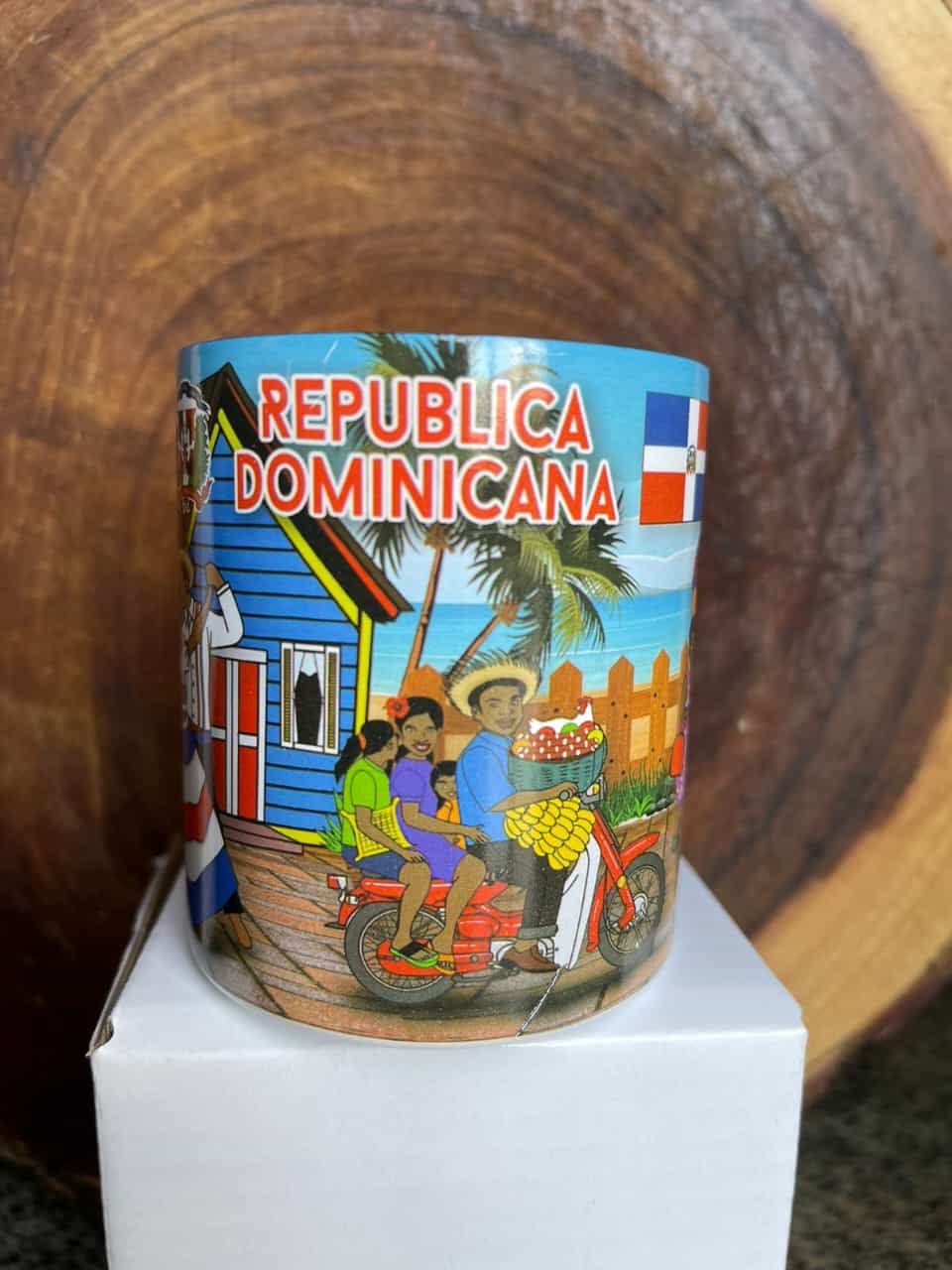 Taza termica paisaje Dominicano 6oz