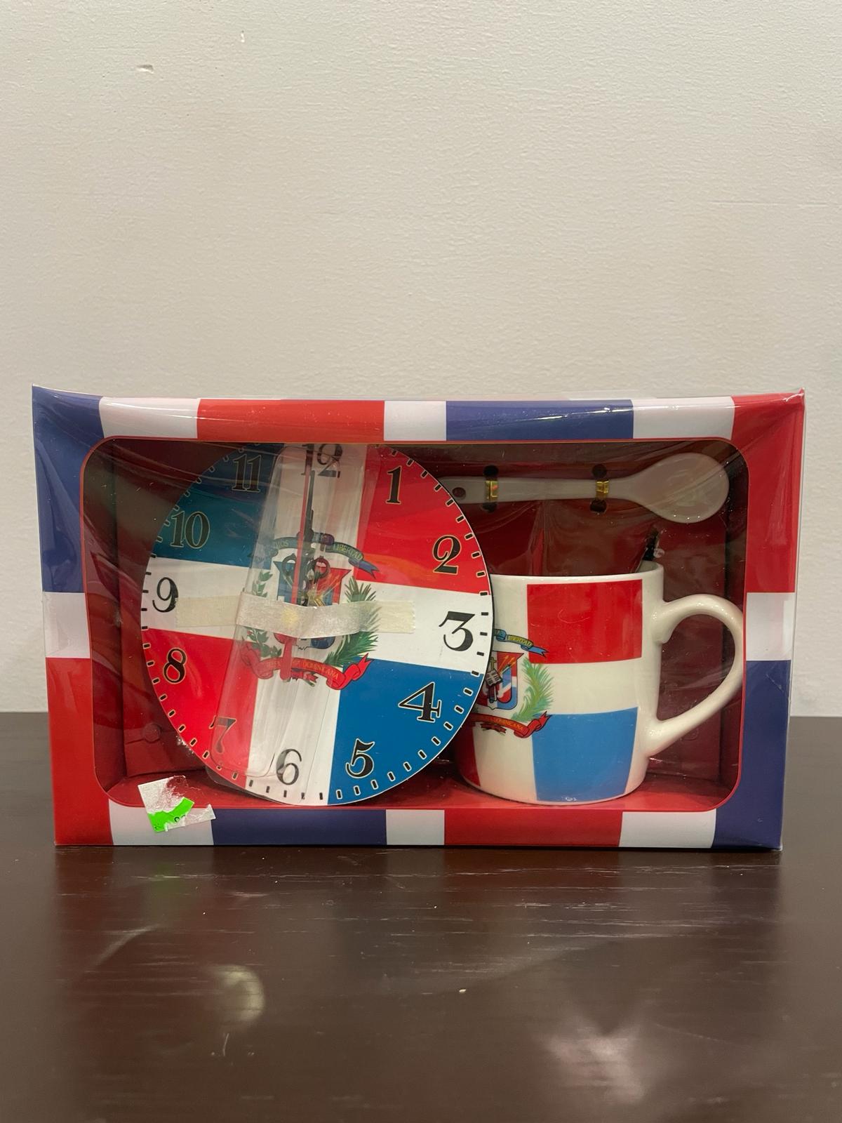 Set Dominicano con Reloj, Taza y Cuchara