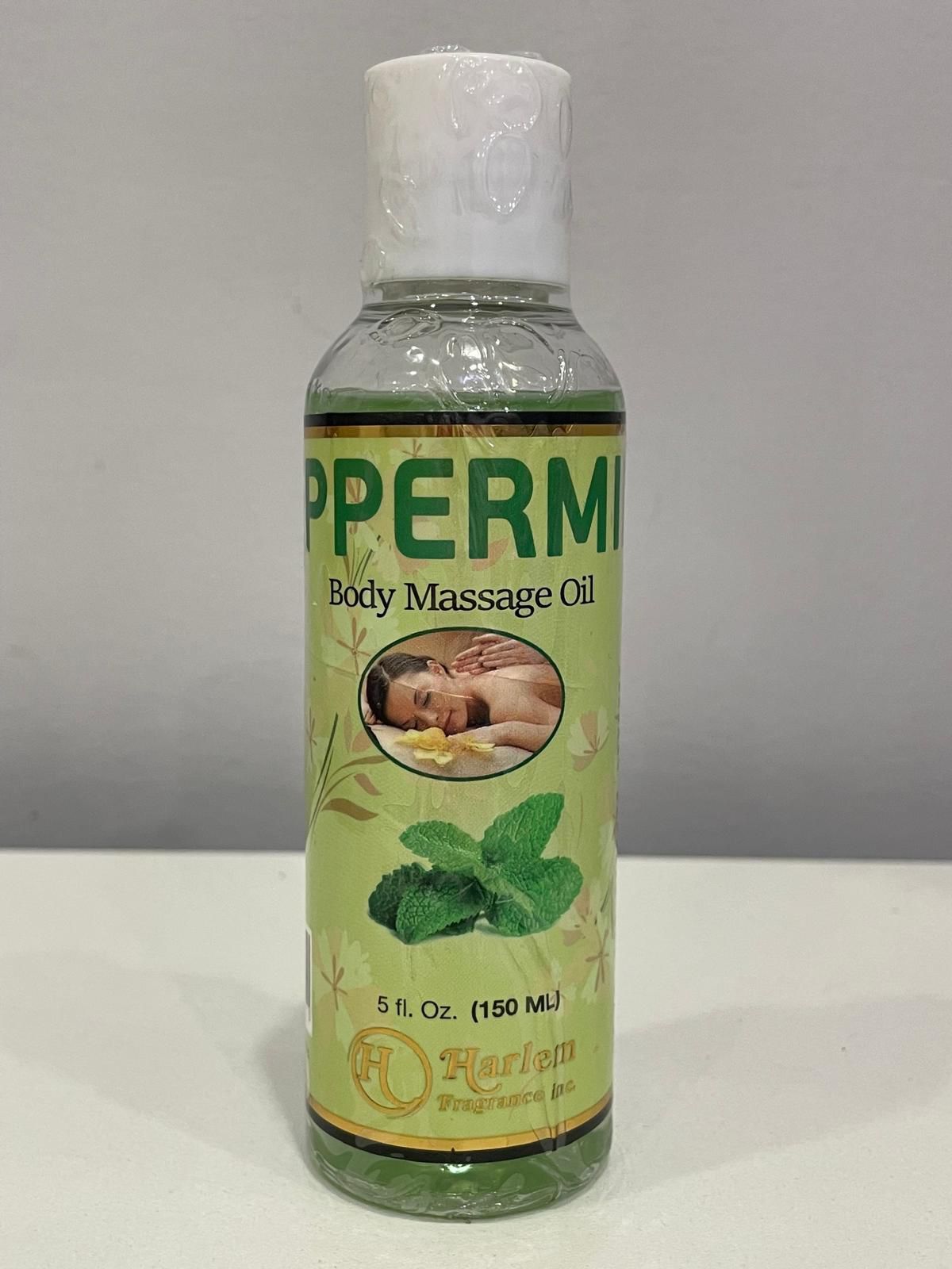 Wholesale Peppermint Body Massage Oil 5oz (12-units)