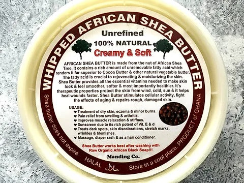 Whipped African Shea Butter 16oz