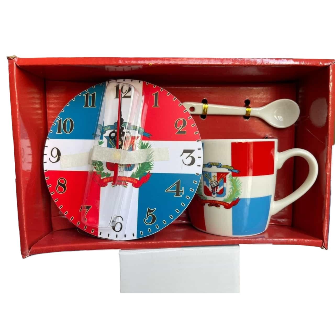 Set Dominicano con Reloj, Taza y Cuchara