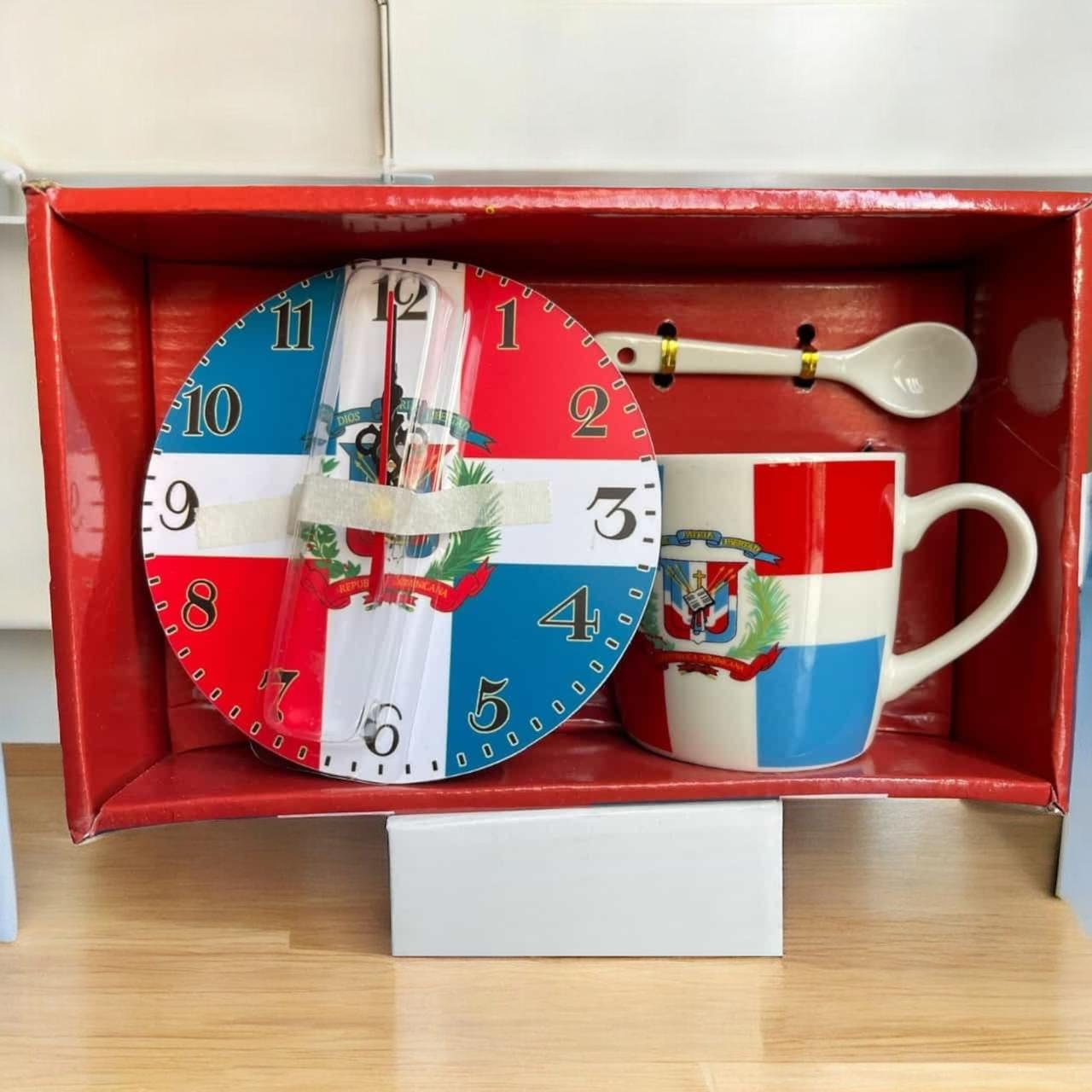 Set Dominicano con Reloj, Taza y Cuchara