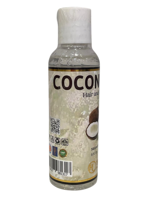 Coconut Oil Hair and Body Oil 5oz