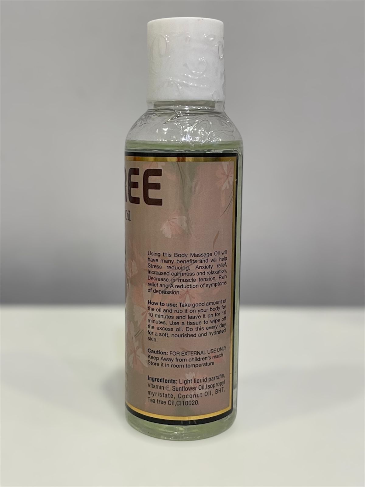 Tea Tree Body Massage Oil 5oz