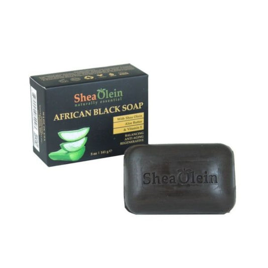 African Black Soap with Shea Olein, Aloe Butter, and Vitamin E