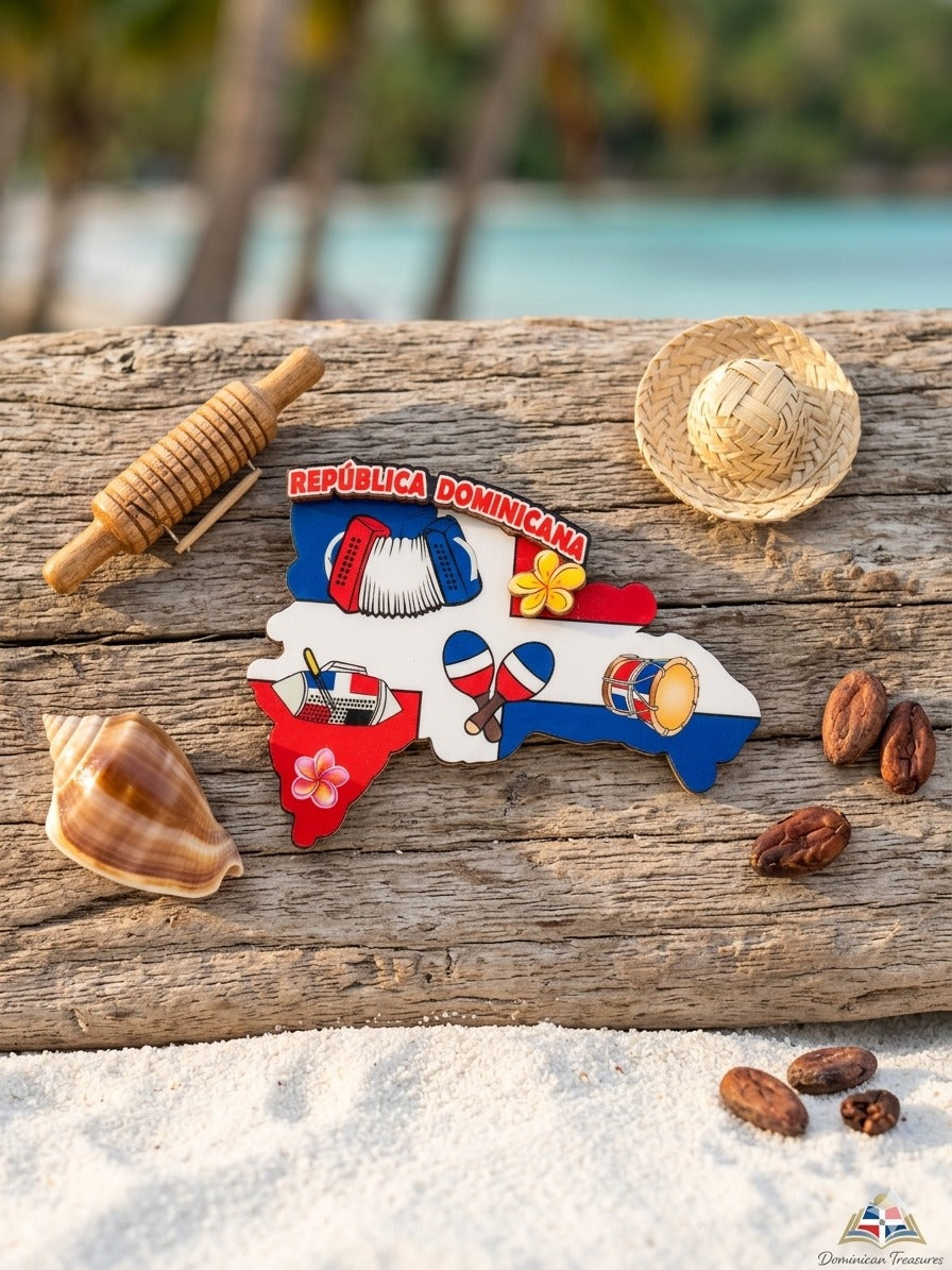 Esencia Dominicana Premium Souvenir Collection – 3D Relief & High-Gloss Finish 🇩🇴✨