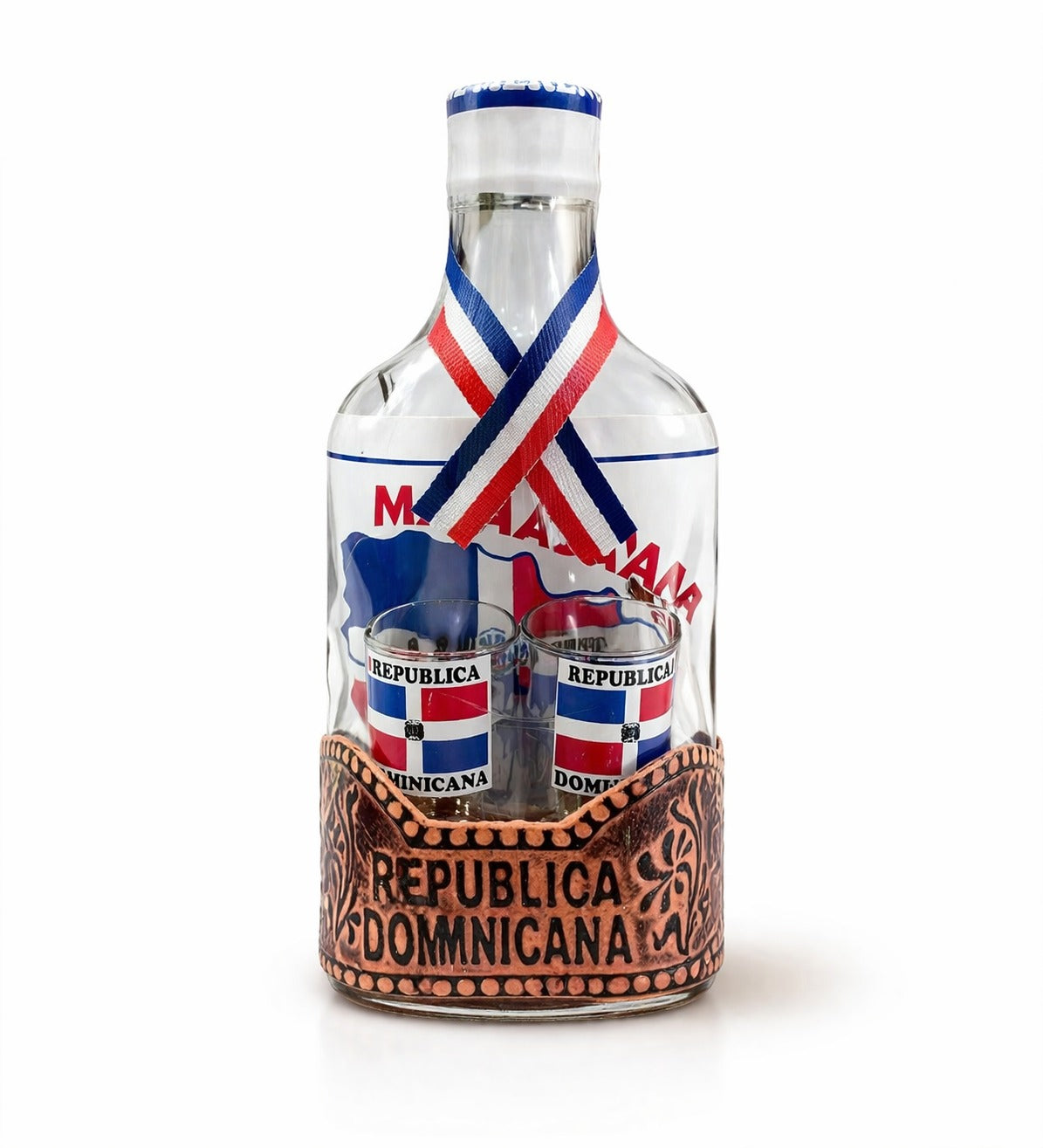 Authentic Dominican Mamajuana Gift Set – Traditional Roots & Shot Glasses 🇩🇴🏺