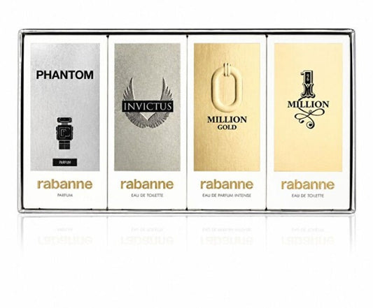 Rabanne Men's Iconic Fragrance Miniature Set (4-Piece Collection)