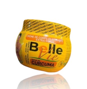 Crema corporal Bella Vie al por mayor / Crema corporal de cúrcuma (paquete de 12)