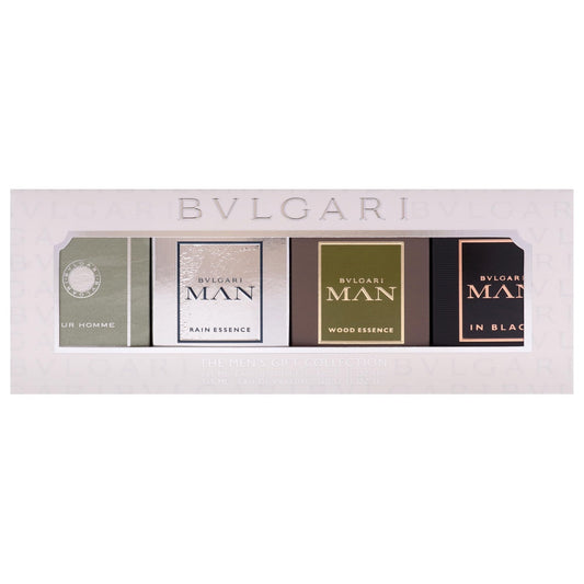 Bvlgari Men's Miniature Fragrance Set (Luxury 4-Piece Collection)
