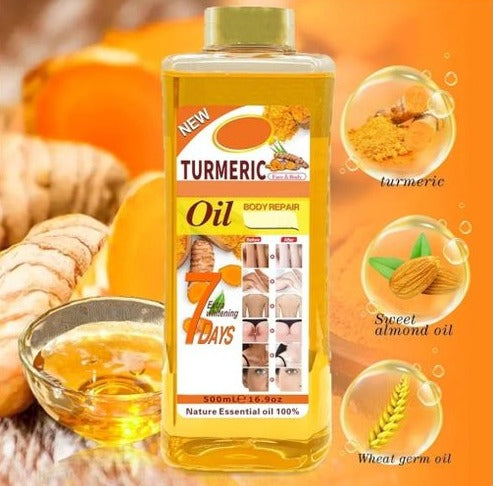 Wholesale ✨ White Gold Turmeric Super Whitening Oil / Extra Whitening in Just 7 Days (Pack 6)