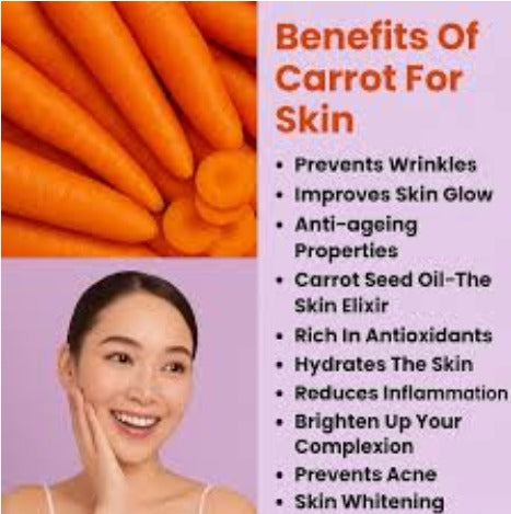 🥕 White Gold Carrot Super Whitening Face & Body Scrub