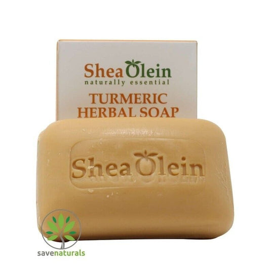 Wholesale Shea Olein Turmeric Herbal Soap with Aloe Vera & Honey (pack 12)