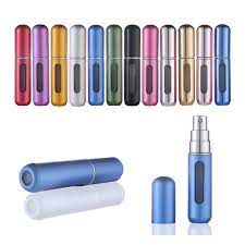 Perfume Refill Spray Bottle 0.17oz (5ml) Pack of 6 Units