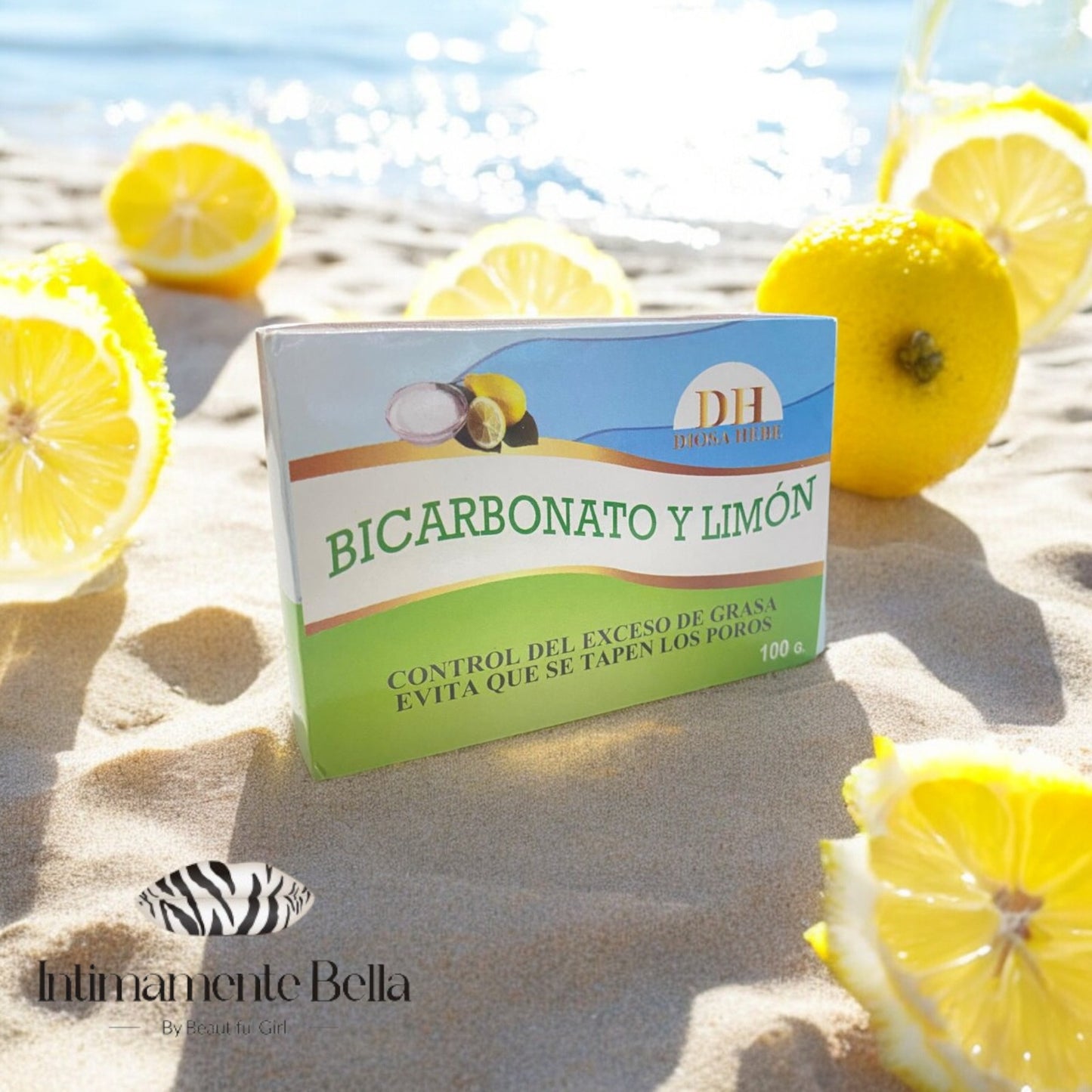 Baking Soda and Lemon Soap Diosa Hebe 100g