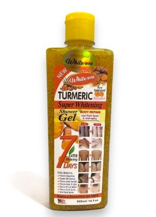 ✨ White Gold Turmeric Super Whitening Shower Gel