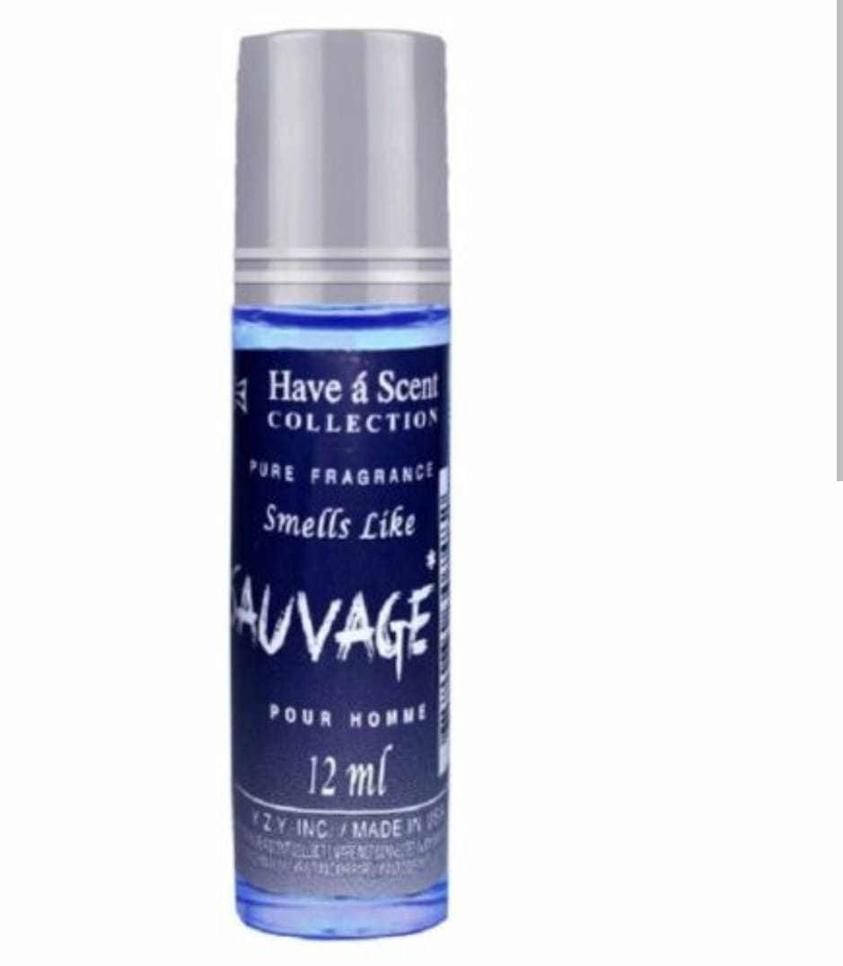 SAUVAGE Roll-On Oil Perfume For Men 12ml Pure Fragrance Oil