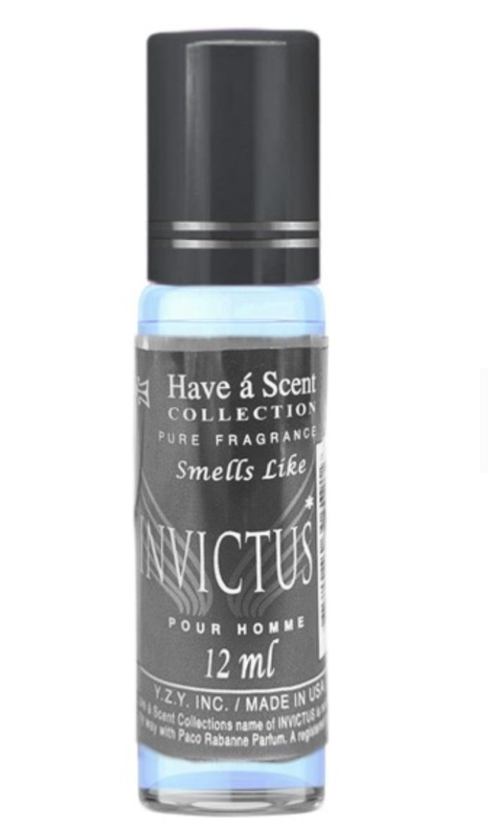 Invictus Roll-On Oil Perfume For Men 12ml Pure Fragrance Oil