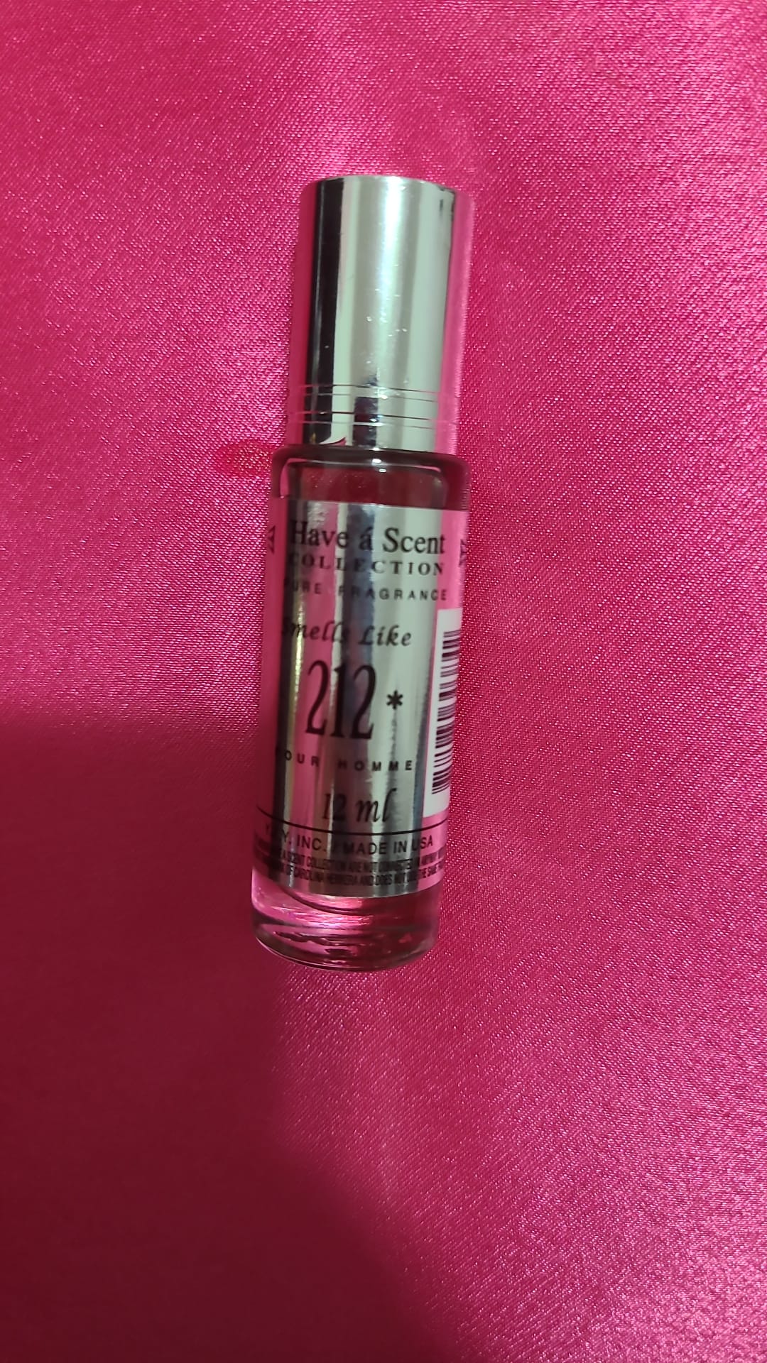 212 Roll-On Oil Perfume For Men 12ml Pure Fragrance Oil