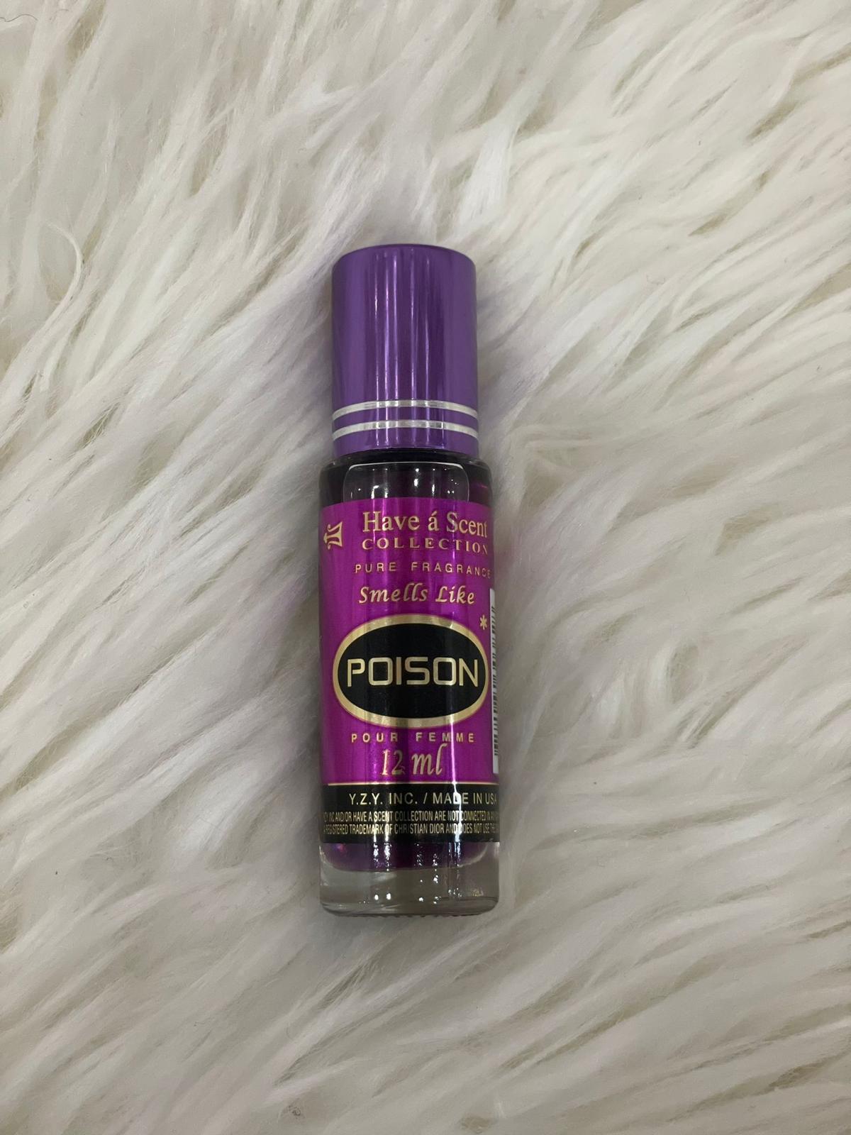 Poison Roll-On Oil Perfume For Women 12ml Pure Fragrance Oil